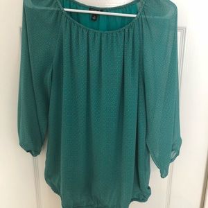Long sleeve flowy blouse